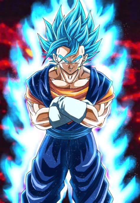 Vegito Ssgss By Akabeco Dragon Ball Super Goku Anime Dragon Ball