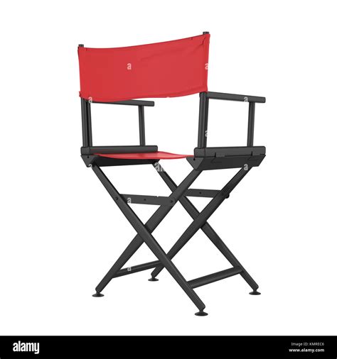 Movie Director Chair Isolated Stock Photo - Alamy