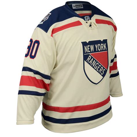 New York Rangers Winter Classic Jerseys Unveiled Monday At Central Park ...