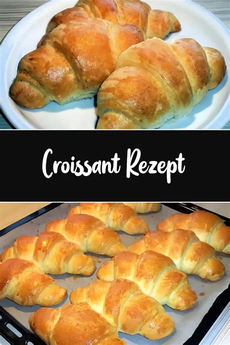 Knusprige Croissants Aus Selbst Gemachtem Blätterteig