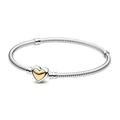 Pandora Gliederarmband Gew Lbtes Goldenes Herz C