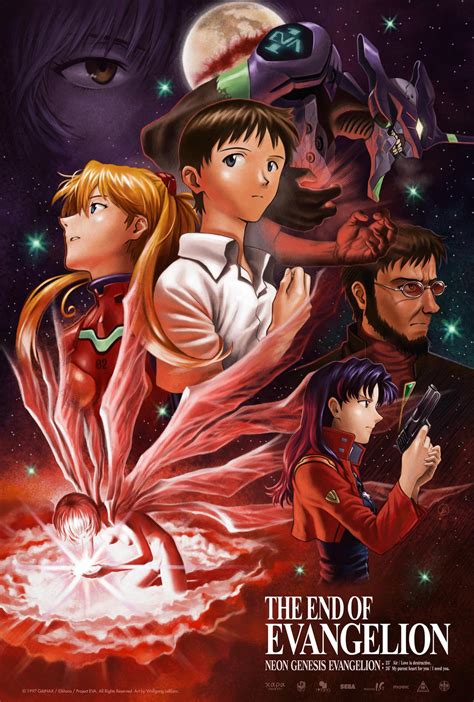 The End of Evangelion Fan Poster by WolfgangLeBlanc : r/evangelion