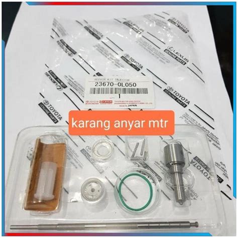 Jual Repair Kit Nozzle Injector Valve Set Injector Hilux 3 0 1kd Km33