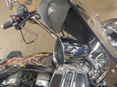 Road King Sound System Install Harley Audio Oakville Ontario Canada