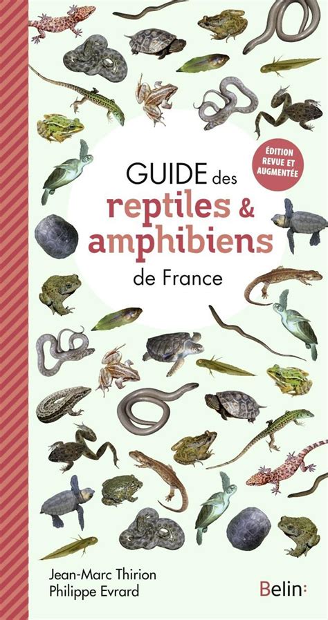 Guide Des Reptiles Et Amphibiens De France Jean Marc Thirion