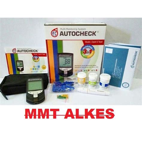 Autocheck Gcu In Original Alat Cek Gula Darah Kolesterol Asam Urat