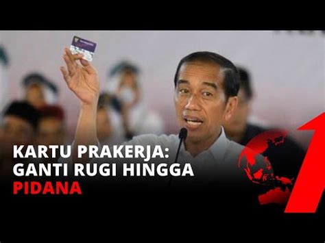 Kartu Prakerja Dari Ganti Rugi Hingga Pidana Cover Story TvOne 17 7