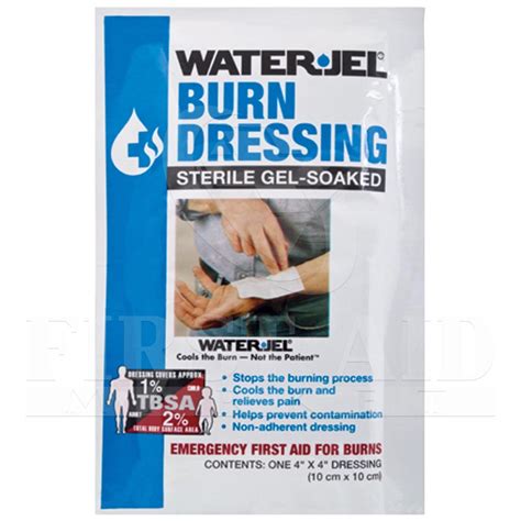 Water Jel Burn Dressing Sterile First Aid Market