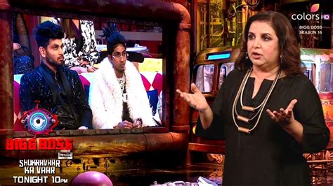 Bigg Boss 16 Promo Weekend Ka Vaar Farah Khan MC Stan Shiv