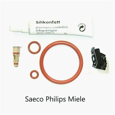 Dichtung O Ring SET Fett Auslaufstutzen Supportventil SAECO Philips HD