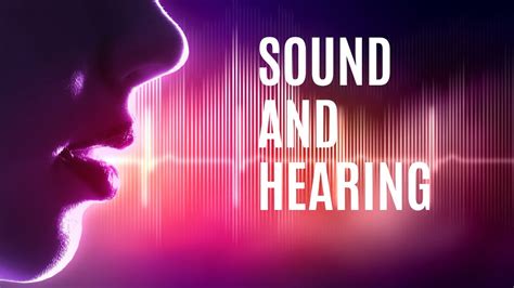 Sound And Hearing What Is Sound Sound Waves Science Youtube