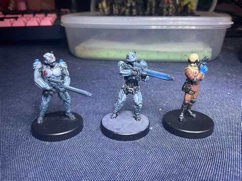 Cyberpunk Red Miniatures I’ve painted to date. : r/cyberpunkred