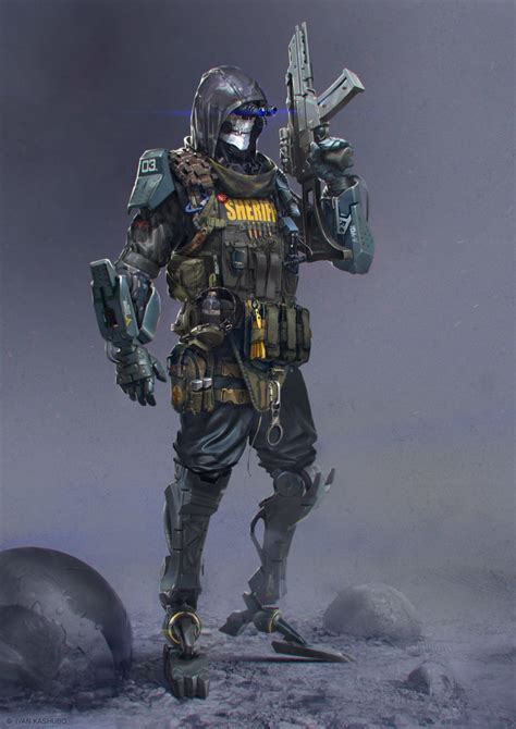 ArtStation - soldier R •concept•