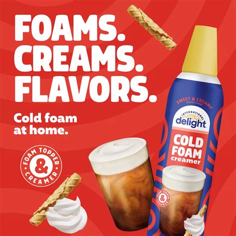 International Delight Cold Foam Coffee Creamer Sweet And Creamy Shop Coffee Creamer At H E B