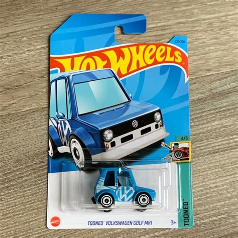 Toys Hot Wheels Tooned Volkswagen Vw Golf Mk Tooned Hotwheels Treasure Hunt Car Poshmark