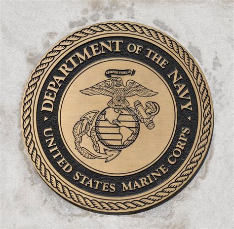 Emblema Do Corpo Dos Marines De Estados Unidos Imagem Editorial