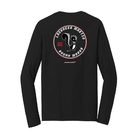 Skunk Works Skunk Works Patch Design Long Sleeve Tee Lm Sw