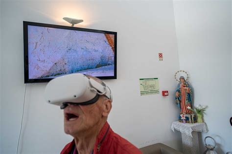 Realidade Virtual Ver As Grutas O Mar E As Montanhas Ir Mais Longe