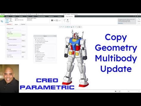 Creo Parametric Top Down Design Copy Geometry Multibody Update