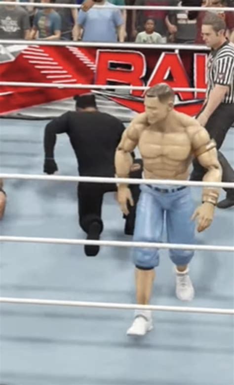 Looks Like Theres An Action Figure John Cena In Myfaction Rwwegames