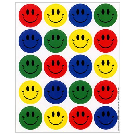 SMILES THEME STICKERS - Walmart.com - Walmart.com