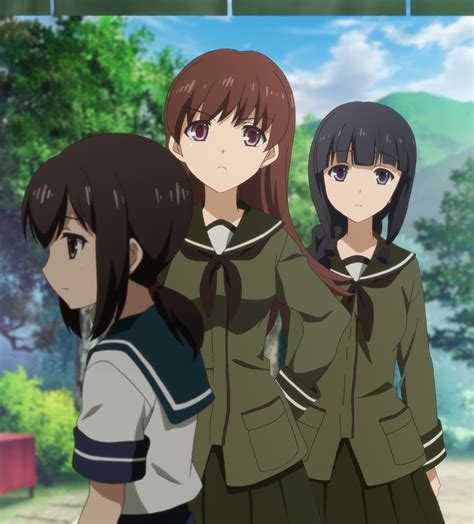 Long Hair Brunette Ponytail Ooi KanColle Kitakami KanColle