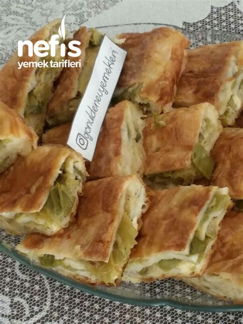 Pırasalı Peynirli Börek Tavada Nefis Yemek Tarifleri