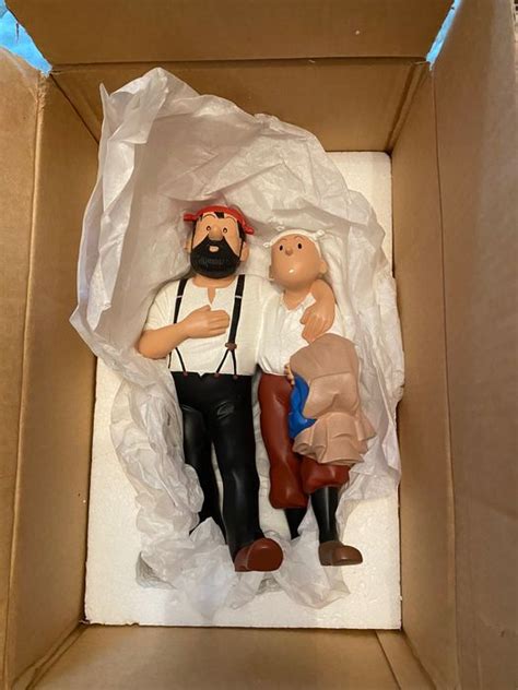 Tintin Statuette Leblon Delienne 49 Tintin Haddock Et Catawiki