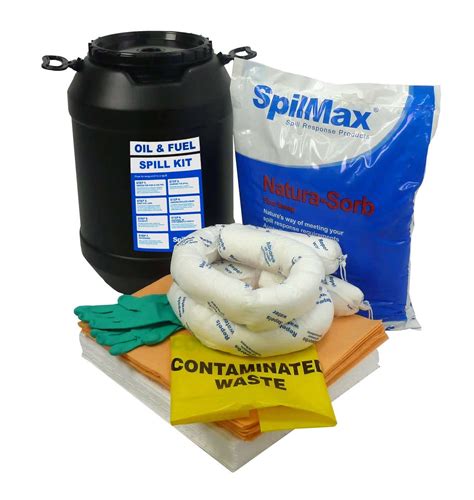 Spilmax Oil And Fuel Spill Kits For Vehicles And Marinas