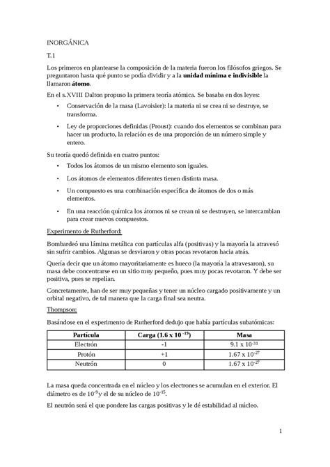 Quimica General Apuntes De Química Docsity