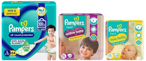 Buy Pampers All Round Protection Pants Active Baby Diapers New Born