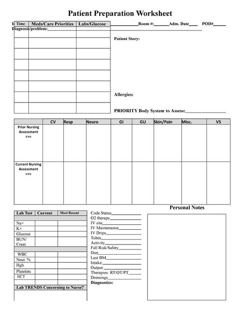 Keith Rn Clinical Tool Nursing Chart Current Nursing Assessment