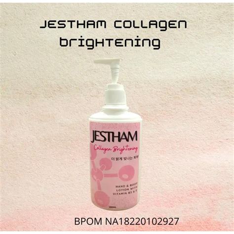 Jual Jestham Lotion Collagen Korea Brightening Isi 250mL Shopee Indonesia