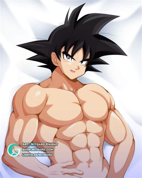 Goku Dragon Ball Dakimakura V By Mitgard Knight Hentai Foundry