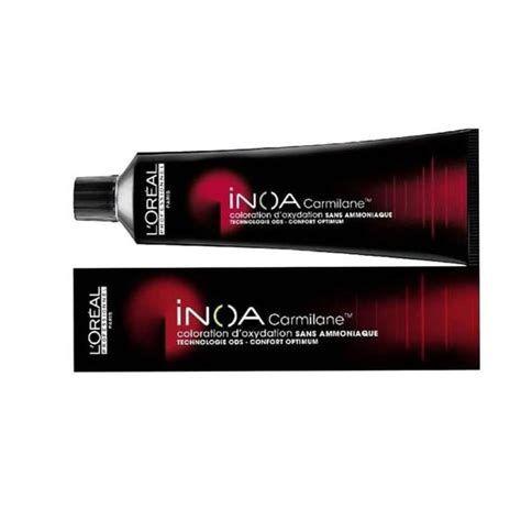 Coloração L Oréal Inoa Carmilane 5 62 Castanho Claro Vermelho Irisado