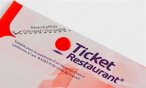 Nouvelle Utilisation Les Tickets Restaurants Pourront Servir Le Week End