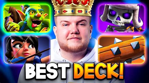 BEST LOG BAIT DECK HOW TO PLAY LIKE A PRO PLAYER Clash Royale YouTube