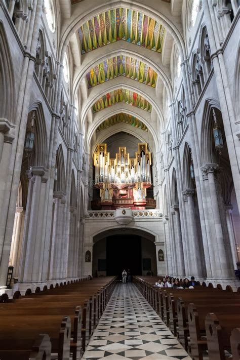 Interior Of Almudena Cathedral, Madrid Editorial Photography - Image of ...