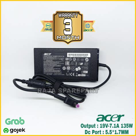 Promo Adaptor Charger Acer Nitro 5 AN515 51 AN515 52 AN515 53 135WATT