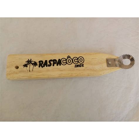 Raspador De Coco Em Inox E Cabo De Madeira Shopee Brasil