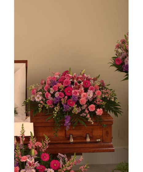 About Graceful Tribute Casket Spray Wk109 Walter Knoll Florist Your