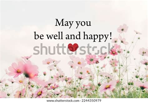 May You Be Well Happy Greetings Stock Photo 2244350979 | Shutterstock
