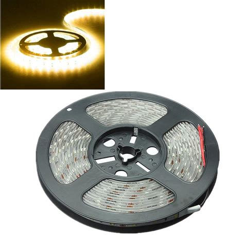 X M Smd Warm White Led Strip Light Dc V Waterproof Ip