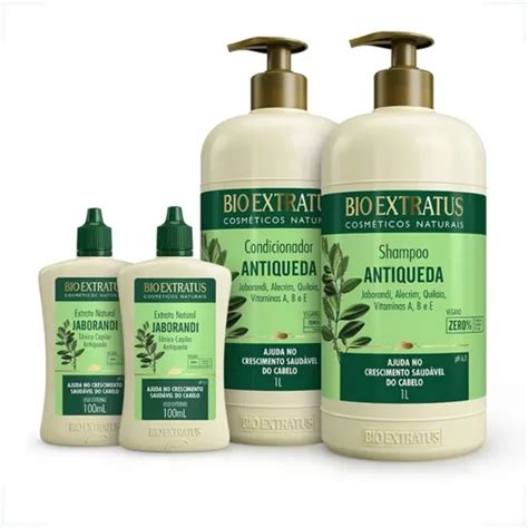 Kit Bio Extratus Jaborandi Antiqueda Shampoo Cond L T Nico Frete Gr Tis