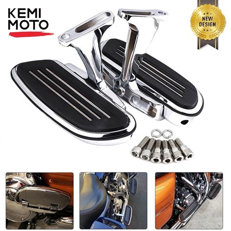 Motorcycle Footrests Pedals Pegs Motorcycle Floorboard Kits