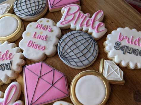 Last Disco Bachelorette Themed Sugar Cookies Cookies Etsy