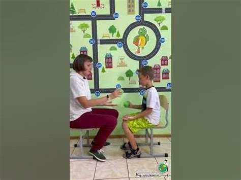 Умные забавы для детей: нейроупражнения с мячами - YouTube