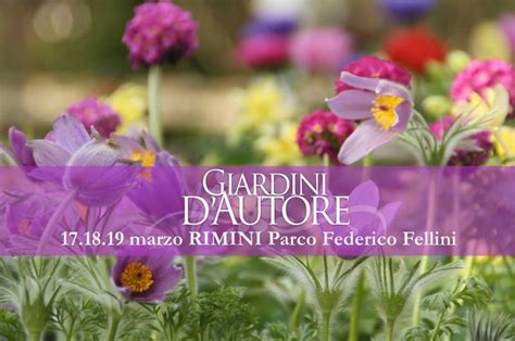 Giardini D Autore Al Parco Federico Fellini Di Rimini Dal Al