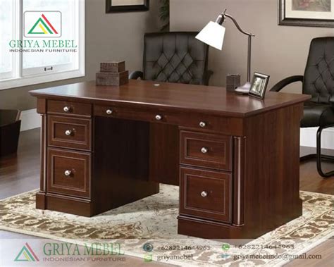 Meja Kantor Classic Jati Furniture Jati Jepara