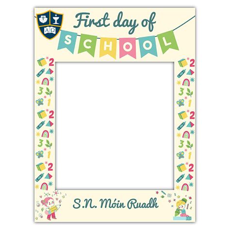 First Day Of School Frame The Perfect Photo Prop For Schools